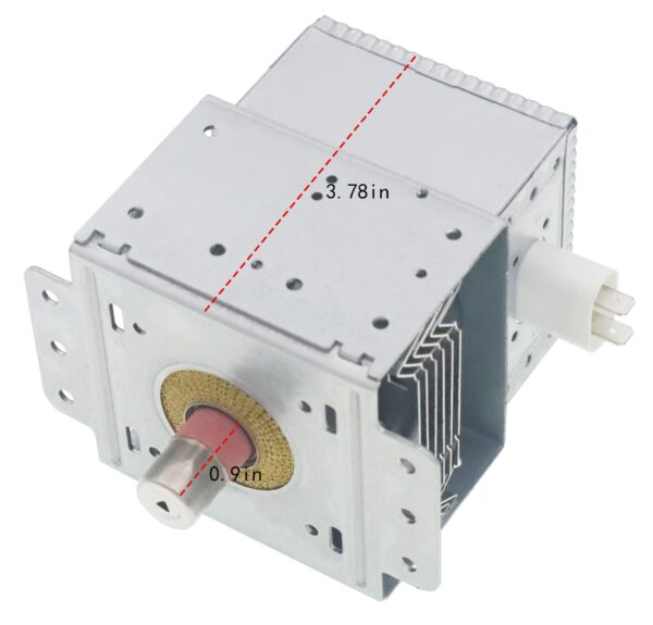 Boginity 2M214-21TAG Microwave Oven Magnetron WB27X44106 1000w Compatible with 2M246-21TAG 2M286-21TAG 2M286-21TBGH - Image 3