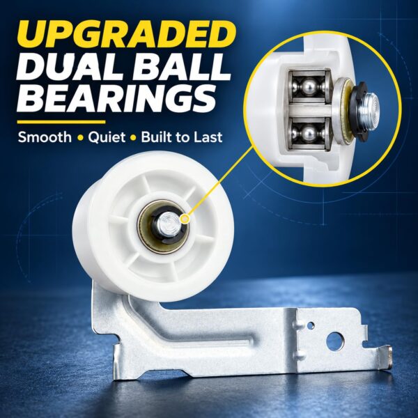 Upgraded Pulley Belt Parts for Samsung Dryer, 6602 001655 Dryer Belt and DC93-00634A Idler Pulley [Enhanced ],DC61-01215B Tension Spring,Replacement dv45h7000ew,dv48h7400ew,dv42h5000ew,dv48j7700ew - Image 4