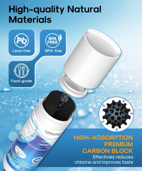 ICEPURE Water Filter Replacement for Samsung DA29-00020B HAF-CIN/EXP 3 Pack - Image 4