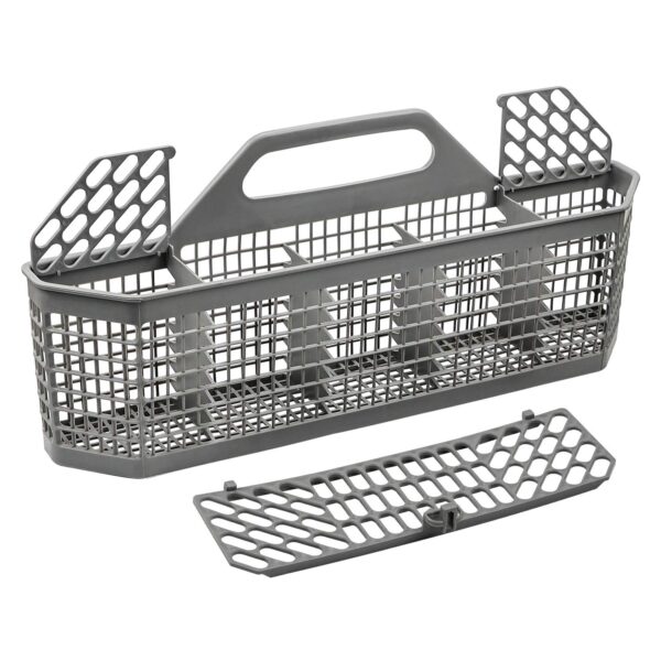 WD28X10128 Dishwasher Silverware Basket Gray By AMI PARTS (19.7"x3.8"x8.4")