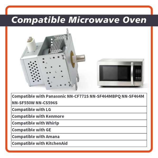 Mhrxusd 2M261-M32 Microwave Magnetron Compatible with LG Microwave Oven - Image 3