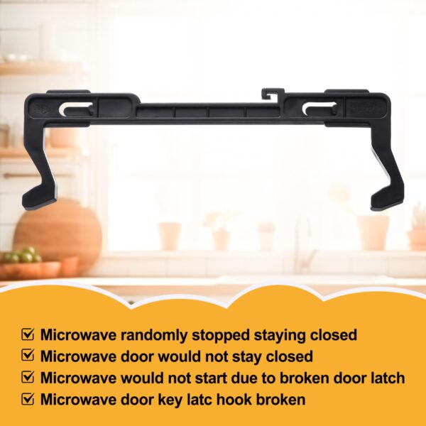 Tellegloww 2 Pack Microwave Door Latch Compatible with Most Microwaves