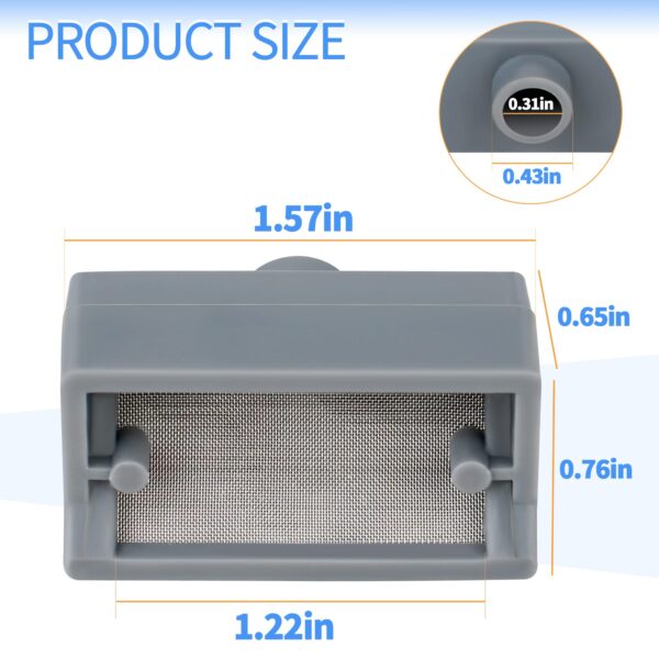 Ice Maker Filter Screen for GE Profile Opal Nugget Ice Maker 1.0 & 2.0 - Image 5