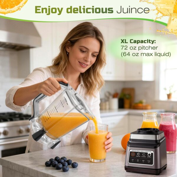 72oz Blender Pitcher Compatible with Ninja BN751 BN801 Blender - Image 7