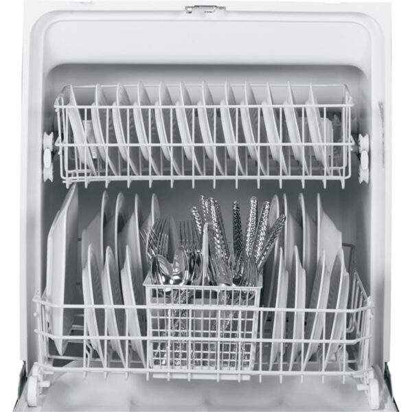 Allstare WD28X10384 Dishwasher Lower Rack Replacement Parts for GE Dishwasher Parts Lower Dishrack Assembly with Wheels GHDA485N10CS GLD4406R00BB GE Dishwasher Bottom Rack 22.2"D x 21.3"W x 7.3"H - Image 3