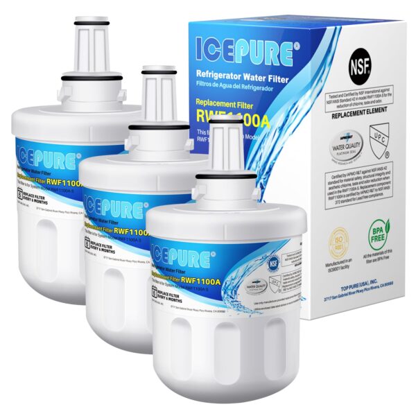 ICEPURE DA29-00003G Water Filter Replacement for Samsung DA29-00003B, 3PACK - Image 2