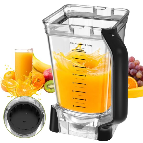 72oz Blender Pitcher Compatible with Ninja BN751 BN801 Blender - Image 6