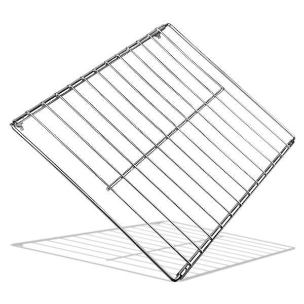 Evecad Universal Adjustable Wire Oven Rack, Extendable Baking Rack,Adjusts from 17"-30" Length, 13" Width, Chrome Telescopic Oven Cooker Shelf Rack For Whirlpool Frigidaire GE Kenmore Ovens, 1 Pack