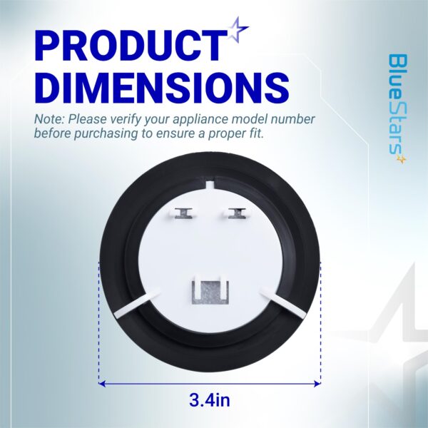 WR17X11653 Refrigerator Ice Dispenser Door Flap by BlueStars - Image 4