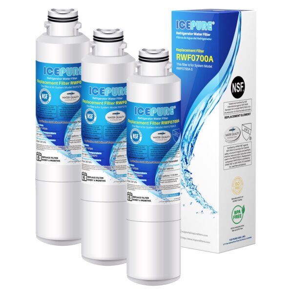 ICEPURE Water Filter Replacement for Samsung DA29-00020B HAF-CIN/EXP 3 Pack