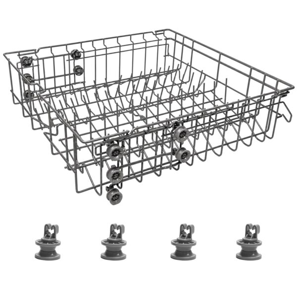 DD82-01385B A/S Dishwasher Rack Assembly Compatible with Samsung Dishwasher Rack Replace Number 4978666 AP6807483 Center Dishrack Fit Samsung DW80R2031US DW80N3030US DW80CG4021SR - Image 4