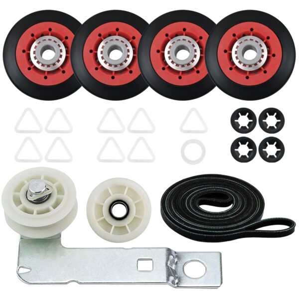 4392067 Dryer Repair Kit with W10837240 Idler Pulley for Whirlpool Dryer