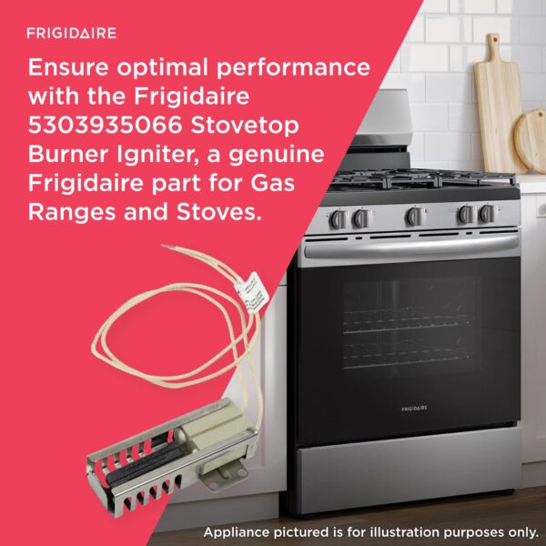 Frigidaire 5303935066 Burner Igniter for Oven Burners, Gold - Image 3