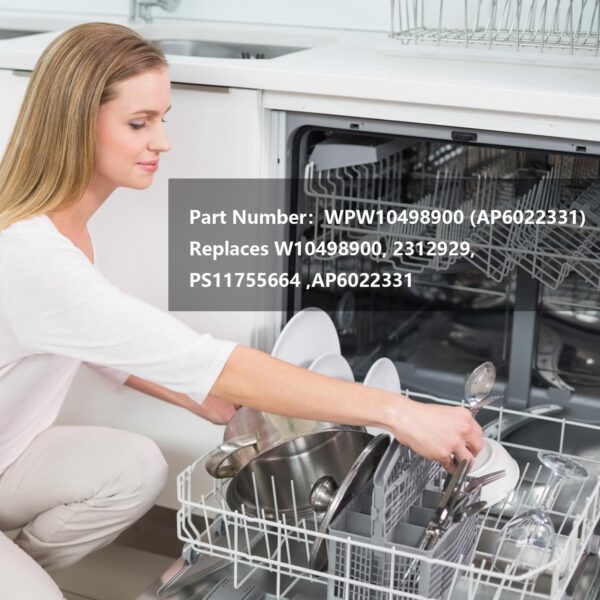 WPW10498900 Dishwasher Middle Spray Arm Replacement for Whirlpool Maytag - Image 3