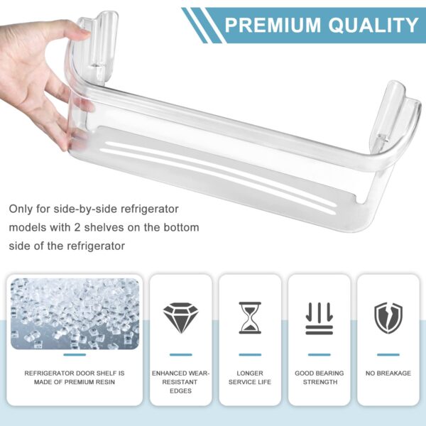 Upgraded 242126602 Refrigerator Door Bin Shelf Replacement Part - Image 2
