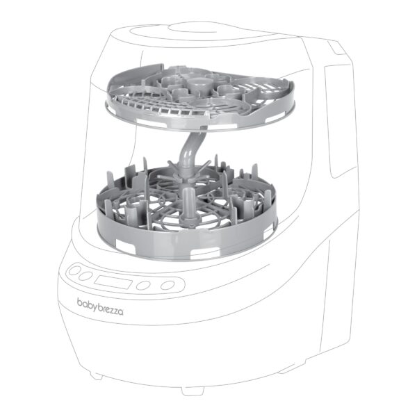Baby Brezza Bottle Washer Pro Breast Pump Parts Replacement Rack - Image 4