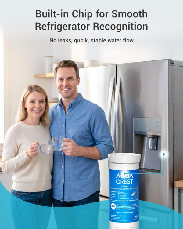 AQUA CREST XWFE® Water Filter, Replacement for GE® XWFE®, Built-in Chip - Image 2