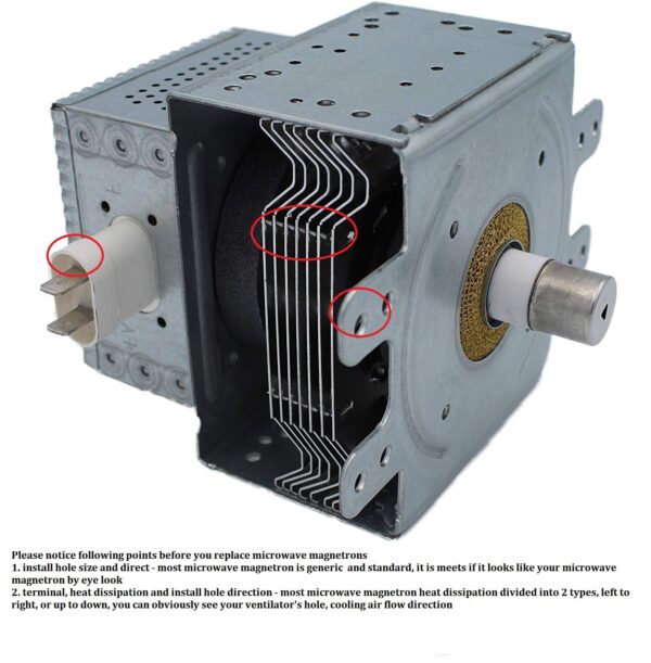 BlueNatHxRPR 2M246 Microwave Magnetron Tube - Image 3