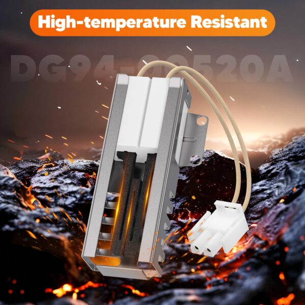 DG94-00520A Gas Range Oven Igniter for Samsung NX58H5600SS Nx58h9500WS - Image 5
