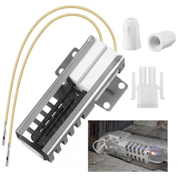 Gas Oven Igniter Compatible with WB13K21, IG9998, AP2020569 PS231280(1 Pc)