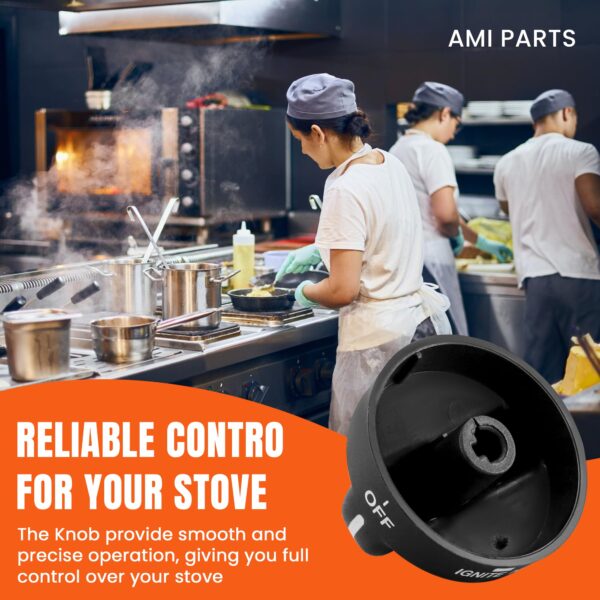AMI PARTS 8273103 Gas Range Stove Knobs Fit for Whirlpool Stove Knobs - Image 3
