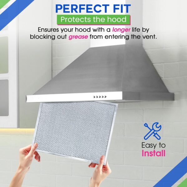 Stove Vent Filter 11.8x14.3" BPS1FA30 Fits Nutone Broan Range Hood Filter - Image 7