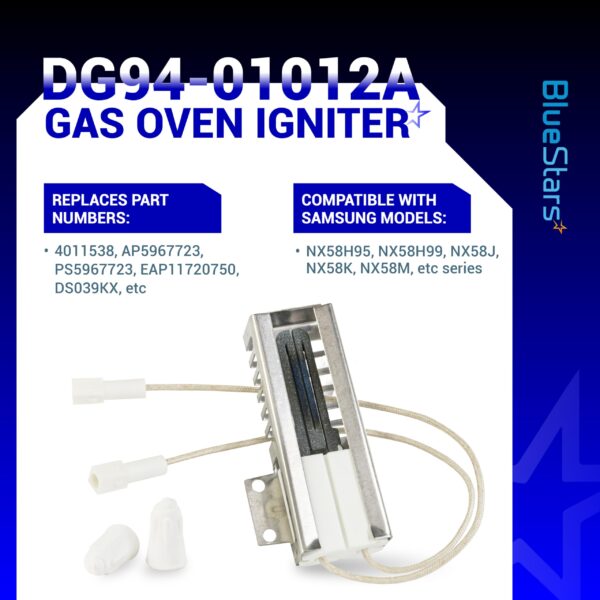 [Upgraded] BlueStars DG94-01012A Gas Oven Igniter for Samsung Oven Range - Image 6