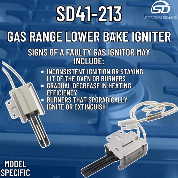 Supplying Demand 316489403 5304508786 Gas Range Lower Bake Igniter Replacement Model Specific Not Universal - Image 3