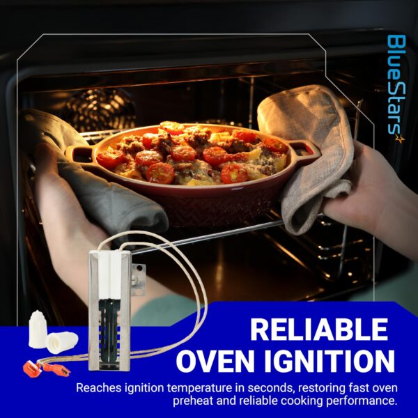 [Upgraded] BlueStars 00492431 Gas Range Oven Igniter for Bosch & Thermador - Image 5