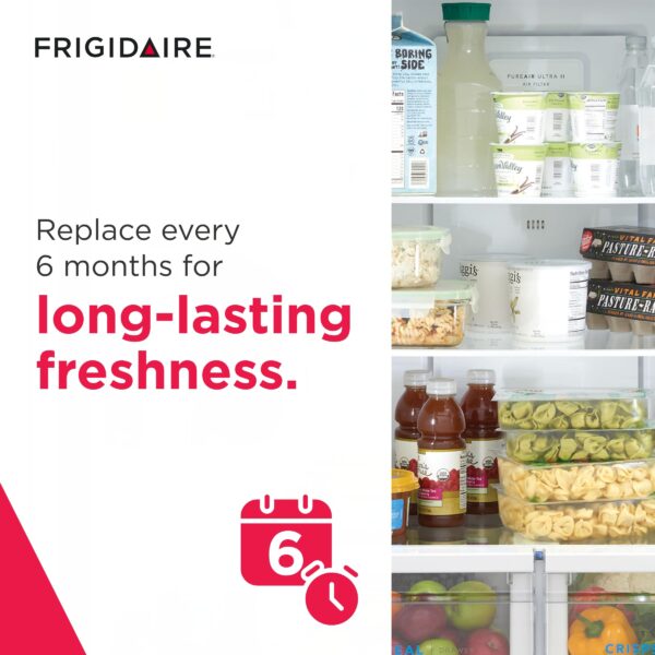 Frigidaire PAULTRA2 Refrigerator Air Filter Replacement, White, 1 Count - Image 4