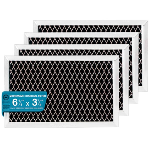 JX81J Microwave Charcoal Filter Replacement for GE WB02X11124, 4-Pack - Image 5