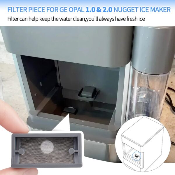 Ice Maker Filter Screen for GE Profile Opal Nugget Ice Maker 1.0 & 2.0 - Image 3