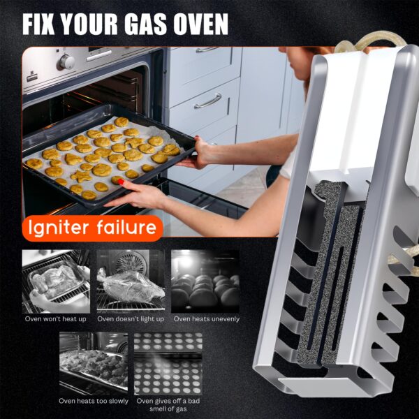TOMOON Upgraded DG94-01012A NX58H9500WS NX58K9500WG Gas Range Oven Igniter - Image 7