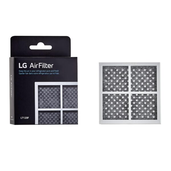 LG 6 Month (LT120F) Replacement Refrigerator Air Filter, 1 Count (Pack of 1), White - Image 2