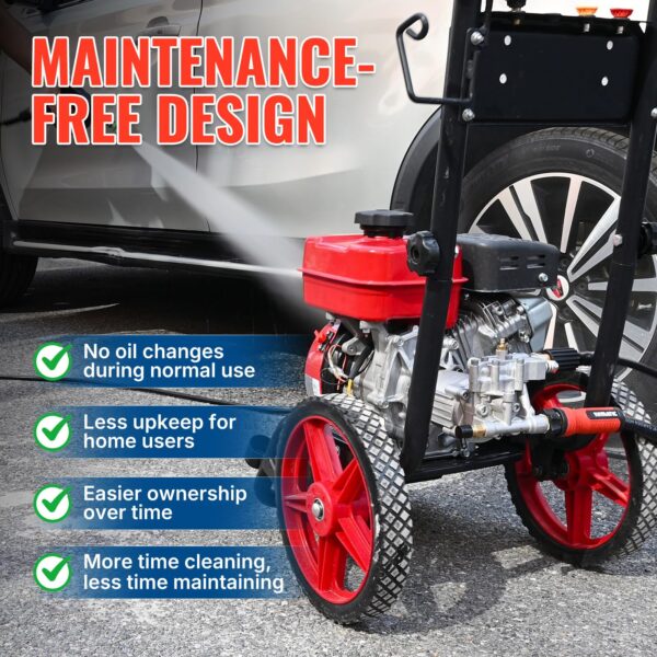 YAMATIC Horizontal 3/4" Shaft Pressure Washer Pump 3400 PSI 2.5 GPM - Image 4