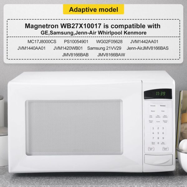 OM75P (10) ESGN Microwave Magnetron, WB27X10017 of GE Samsung Microwave Oven,Replace WG02F05628 WB27X10380 AP2025937 PS239126,Passed OEM Testing - Image 2