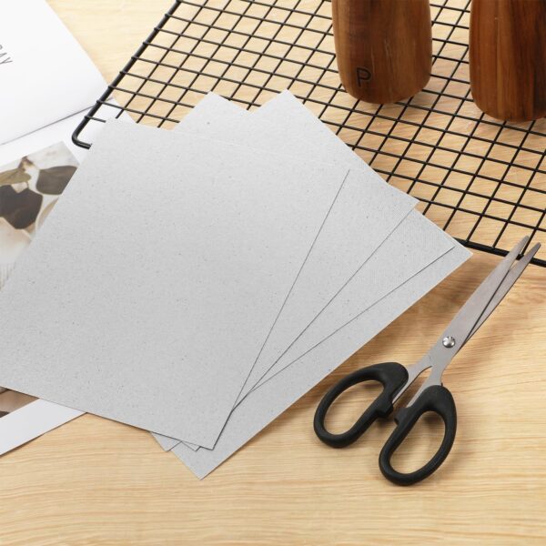 4 PCS Waveguide Cover Replacement, 150mm X 120mm Waveguide Cover Mica Plates Sheets with Scissor, Microwave Waveguides Covers Cutting According to The Required Size for Microwave Oven Repairing Part - Image 2
