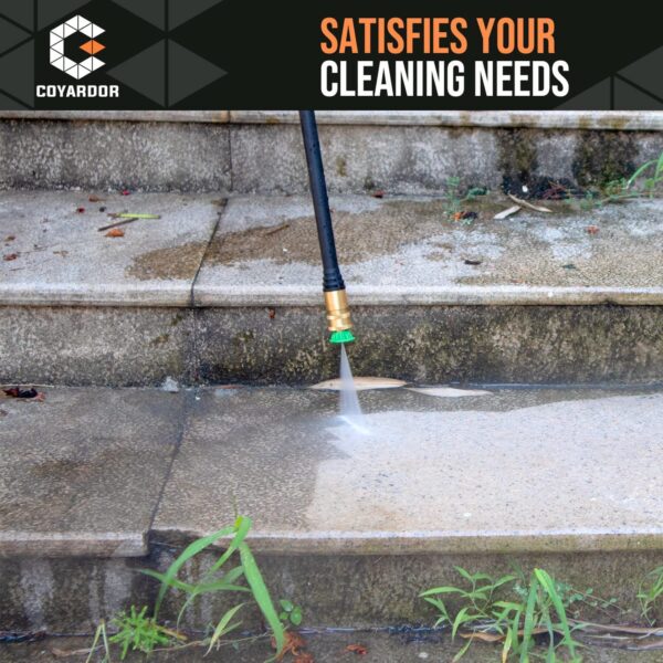 Coyardor Pressure Washer Gun with Extension Wand M22-14 & M22-15 Fitting