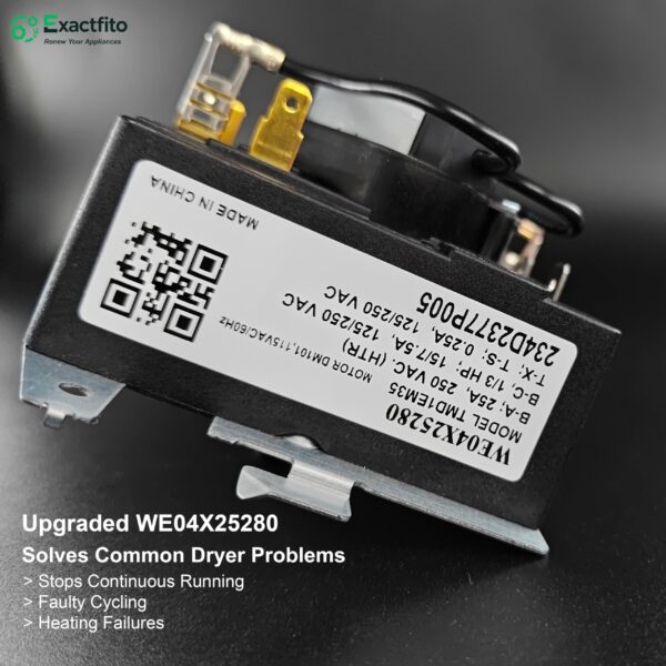 GE Dryer Timer Replacement WE04X25280 TMD1EM35 for GTD33EASK0WW and more - Image 3