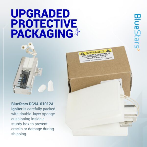 [Upgraded] BlueStars DG94-01012A Gas Oven Igniter for Samsung Oven Range - Image 5