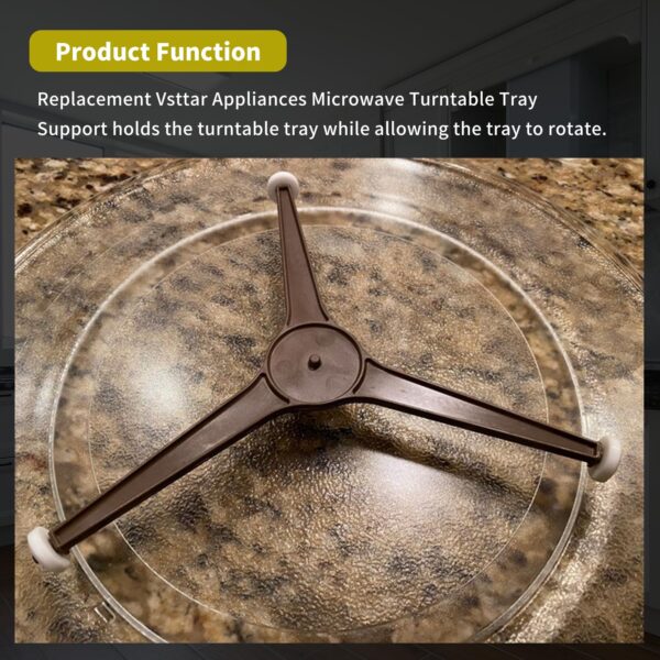 WB06X10584 Microwave Turntable Tray Support Compatible with GE Microwaves