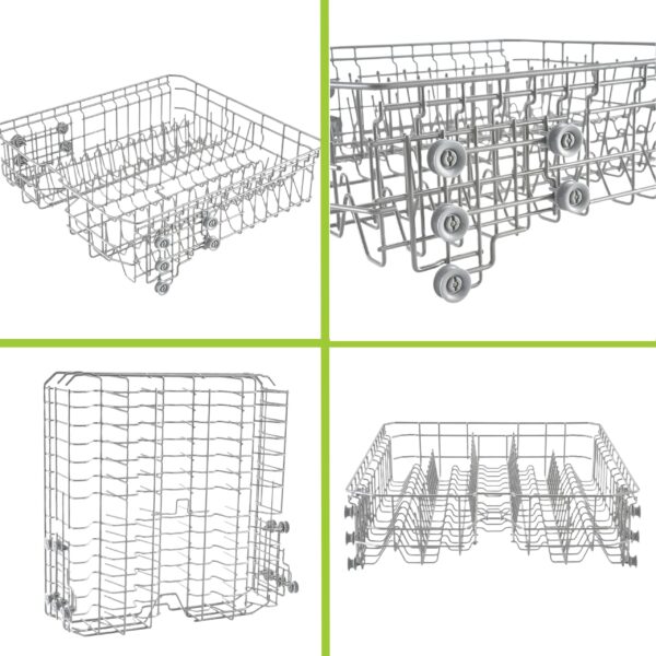 【𝟮𝟬𝟮𝟲 𝙐𝙥𝙜𝙧𝙖𝙙𝙚𝙙】DD82-01074A Middle DishRack (20.6″D*22.4″W) Assembly Dishwasher Replacement - Fit For Samsung Dishwasher Parts DW80R5061,DW80R5060,DW80K7050UG,DW80K5050US Series - Image 2