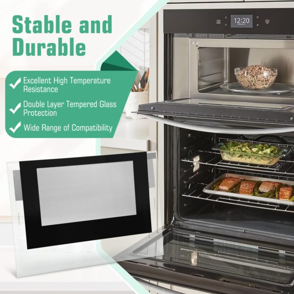 316452758 Range Oven Outer Door Glass Compatible with Frigidaire