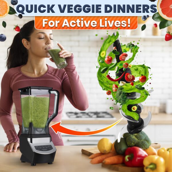 Blender Blade Replacement for 72 Oz Pitcher, Stainless Steel - Image 5