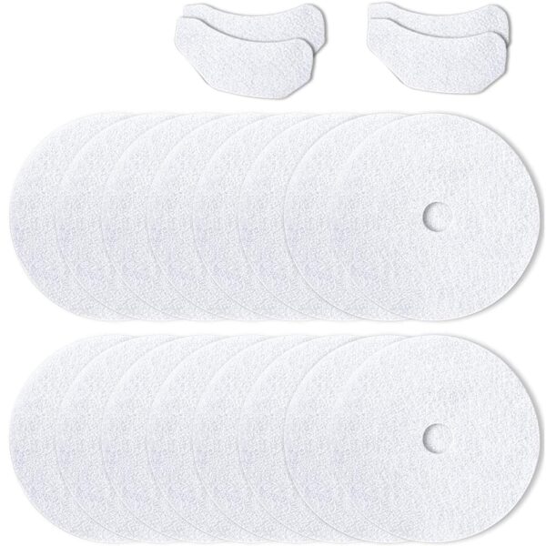 【Polyester Upgrade】20 PCS Dryer Exhaust Filter for Panda by Beaquicy - Lint Filter Cloth Dryer Replacement for Panda Sonya Magic Chef Avanti Dryers - Includes 16 Exhaust Filters & 4 Air Intake Filters