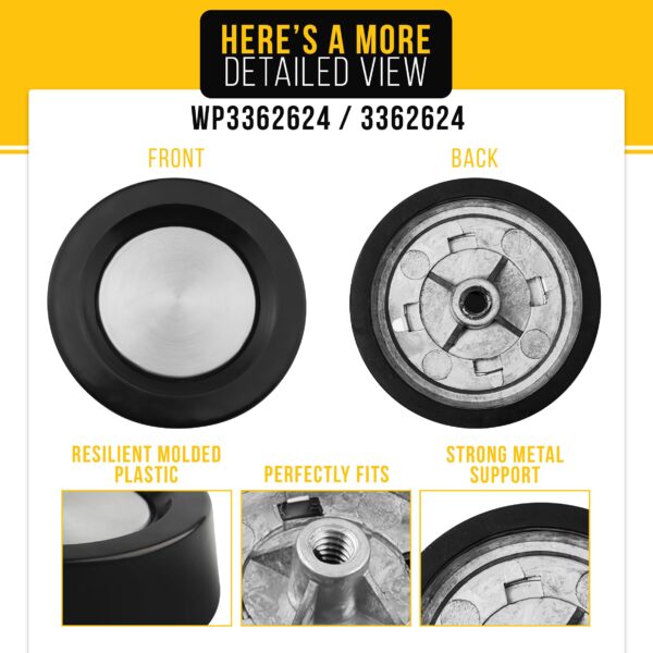 WP3362624 3362624 Washer Timer Knob for Whirlpool Kenmore AP6008101 3353309 - Image 5