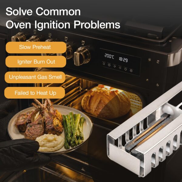 Awoco SiC DS041 Gas Range Oven Igniter for EATON 4100 Automatic Valve - Image 2