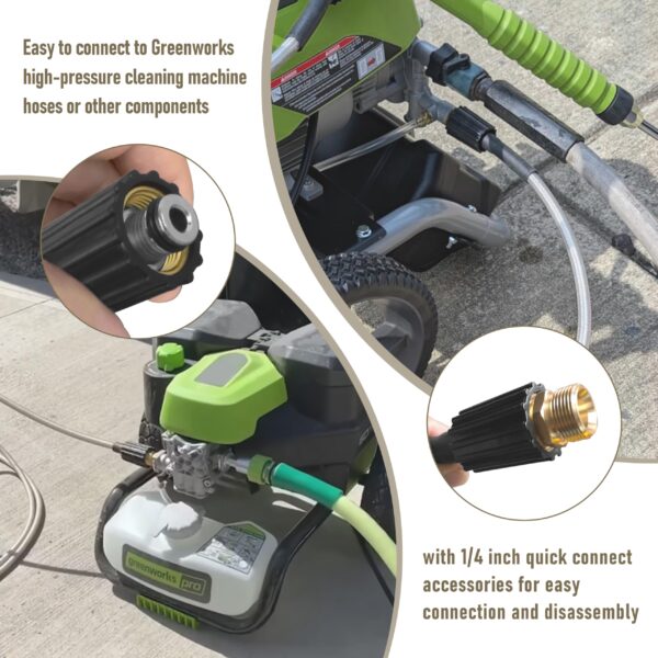 Universal Pressure Washer Hose Replacement for Greenworks Power Washe - Image 3