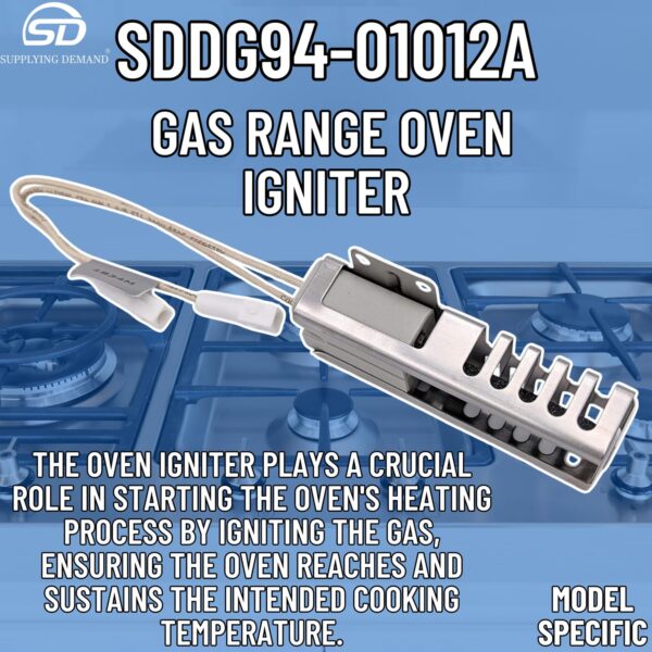 Supplying Demand DG94-01012A 4011538 Gas Range Oven Igniter Replacement Model Specific Not Universal - Image 2