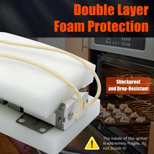 TOMOON Upgraded DG94-01012A NX58H9500WS NX58K9500WG Gas Range Oven Igniter - Image 2